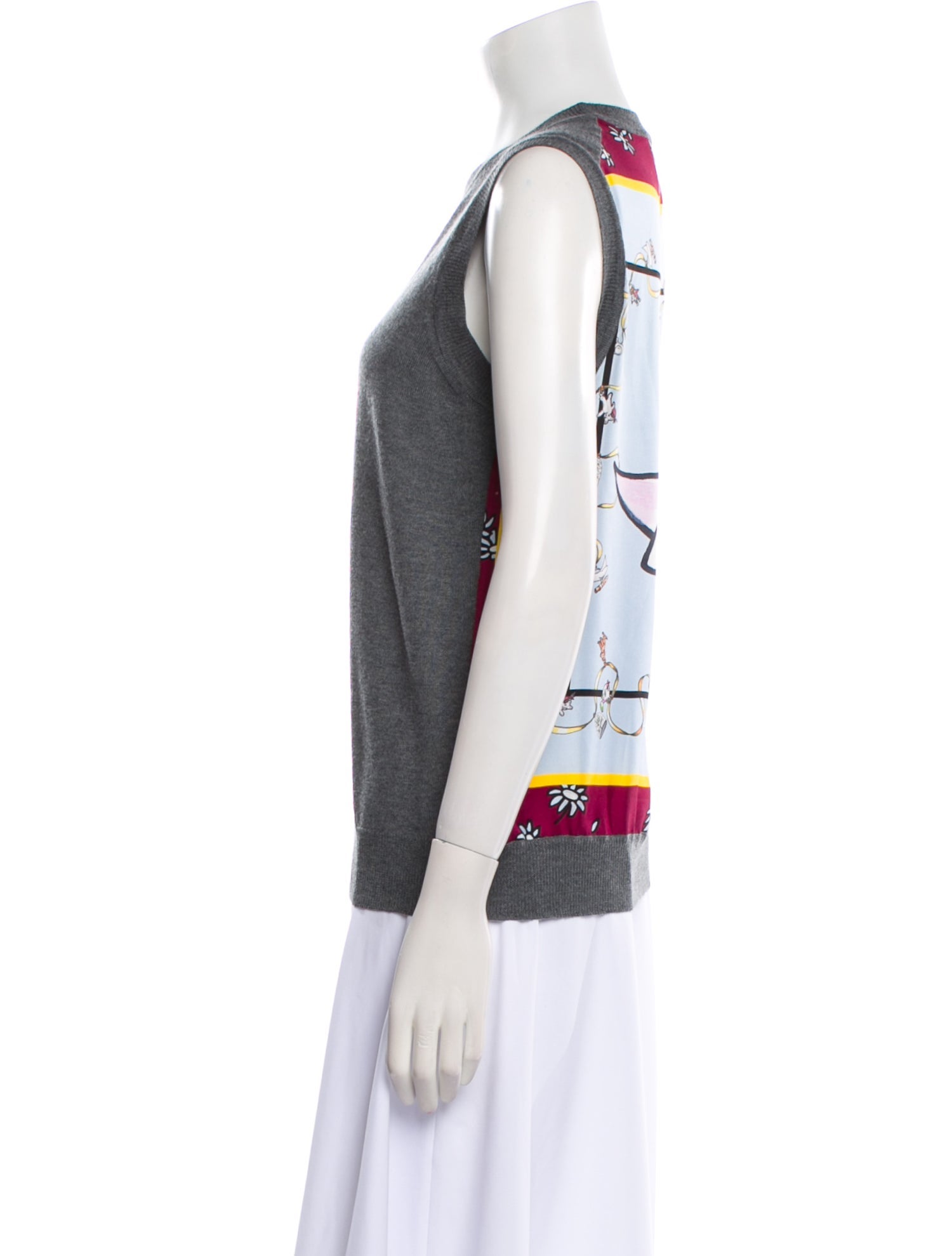 Marni x Frank Navin Virgin Wool Crew Neck Top