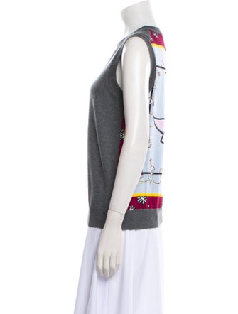 Marni x Frank Navin Virgin Wool Crew Neck Top