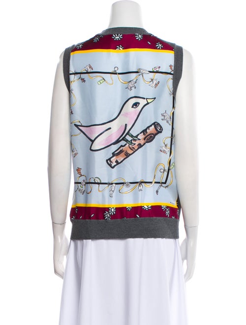 Marni x Frank Navin Virgin Wool Crew Neck Top