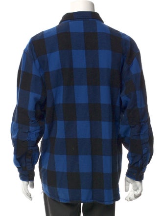 MadeWorn Cashmere Plaid Print Shirt