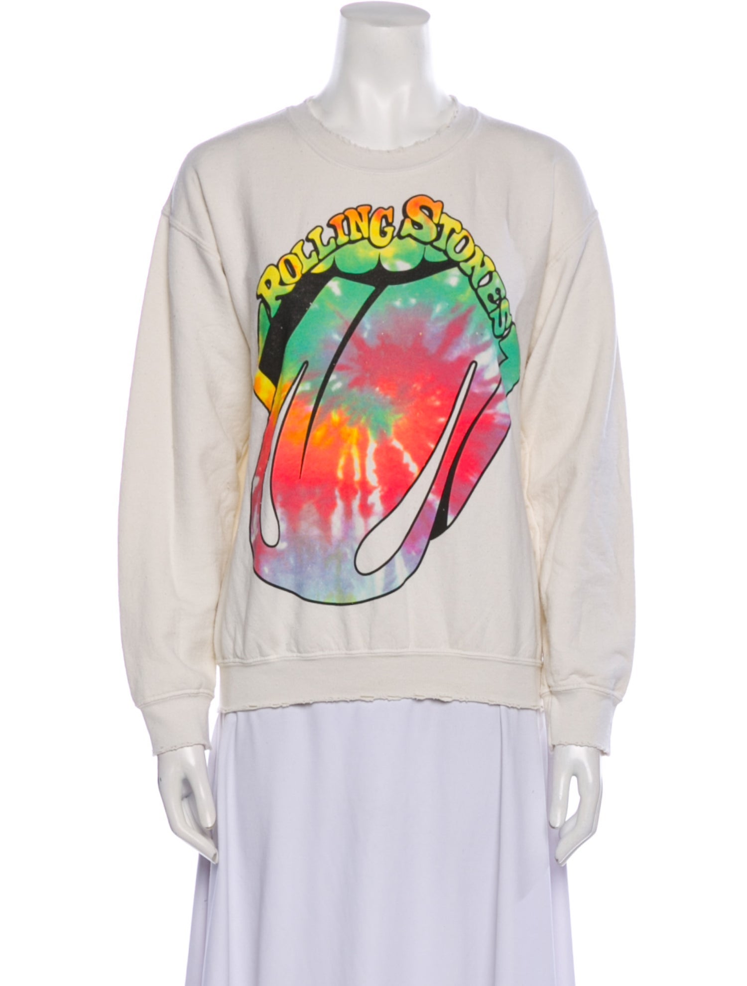 MadeWorn Graphic Print Crew Neck Sweatshirt