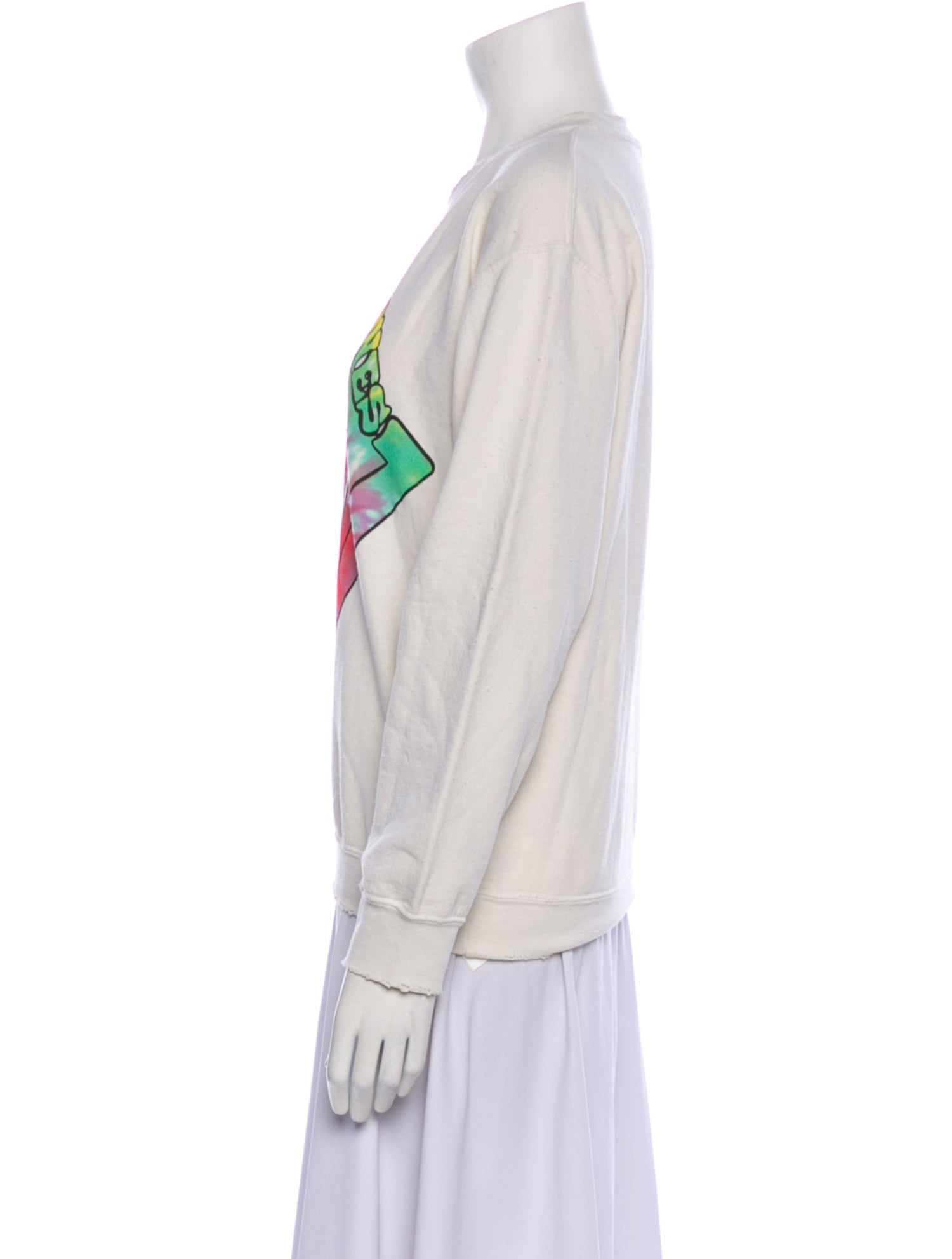 MadeWorn Graphic Print Crew Neck Sweatshirt