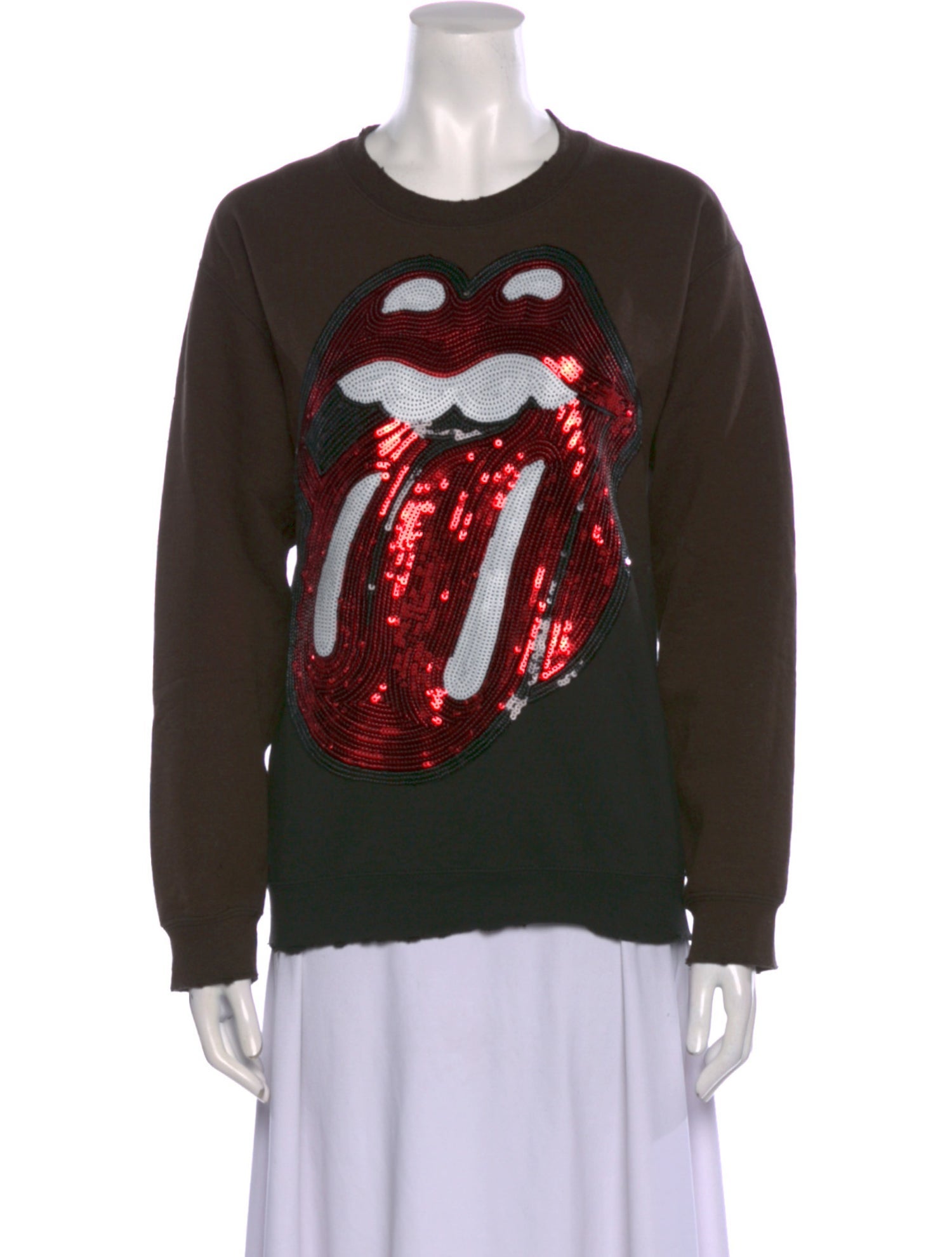 MadeWorn Graphic Print Crew Neck Sweatshirt