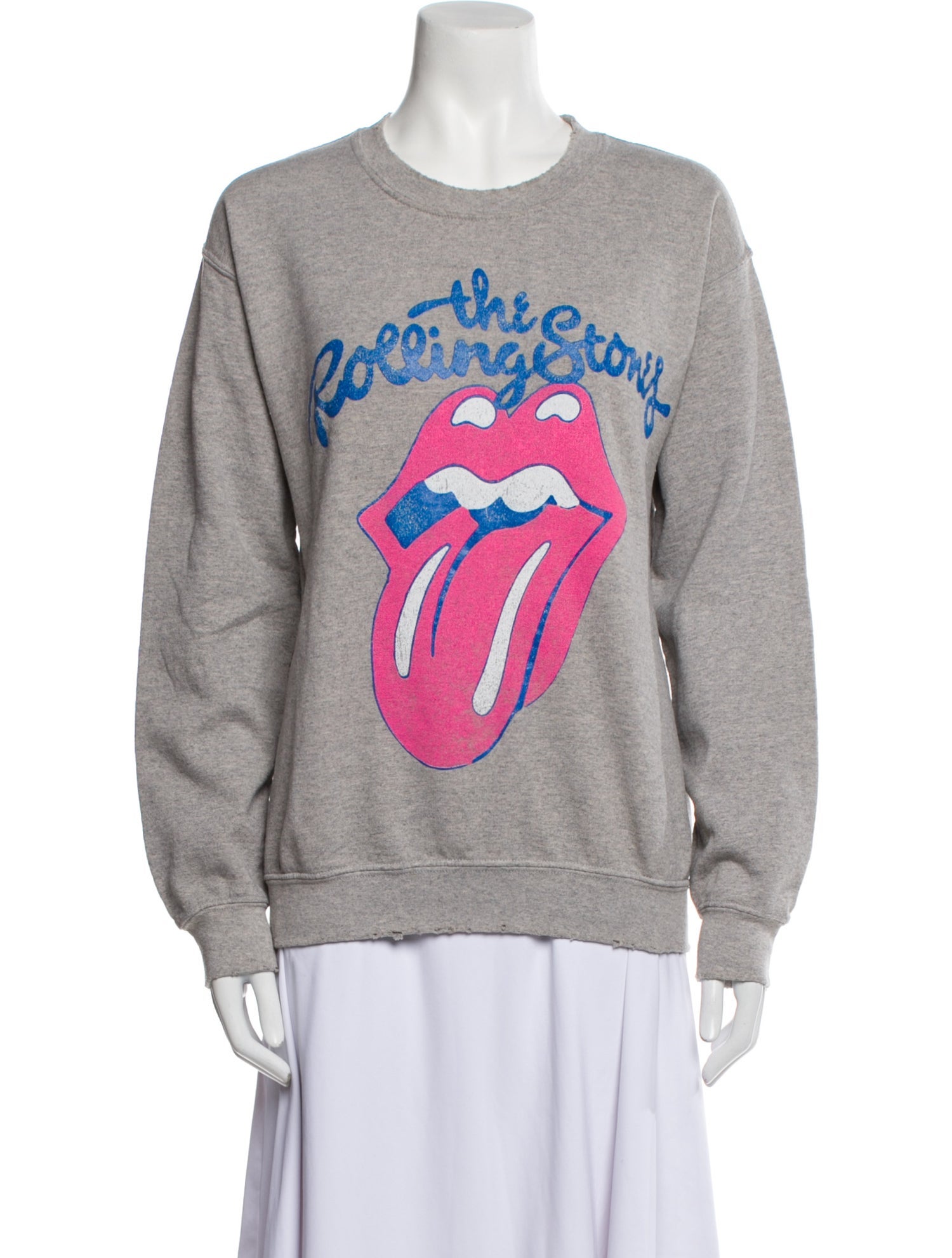 MadeWorn Graphic Print Crew Neck Sweatshirt