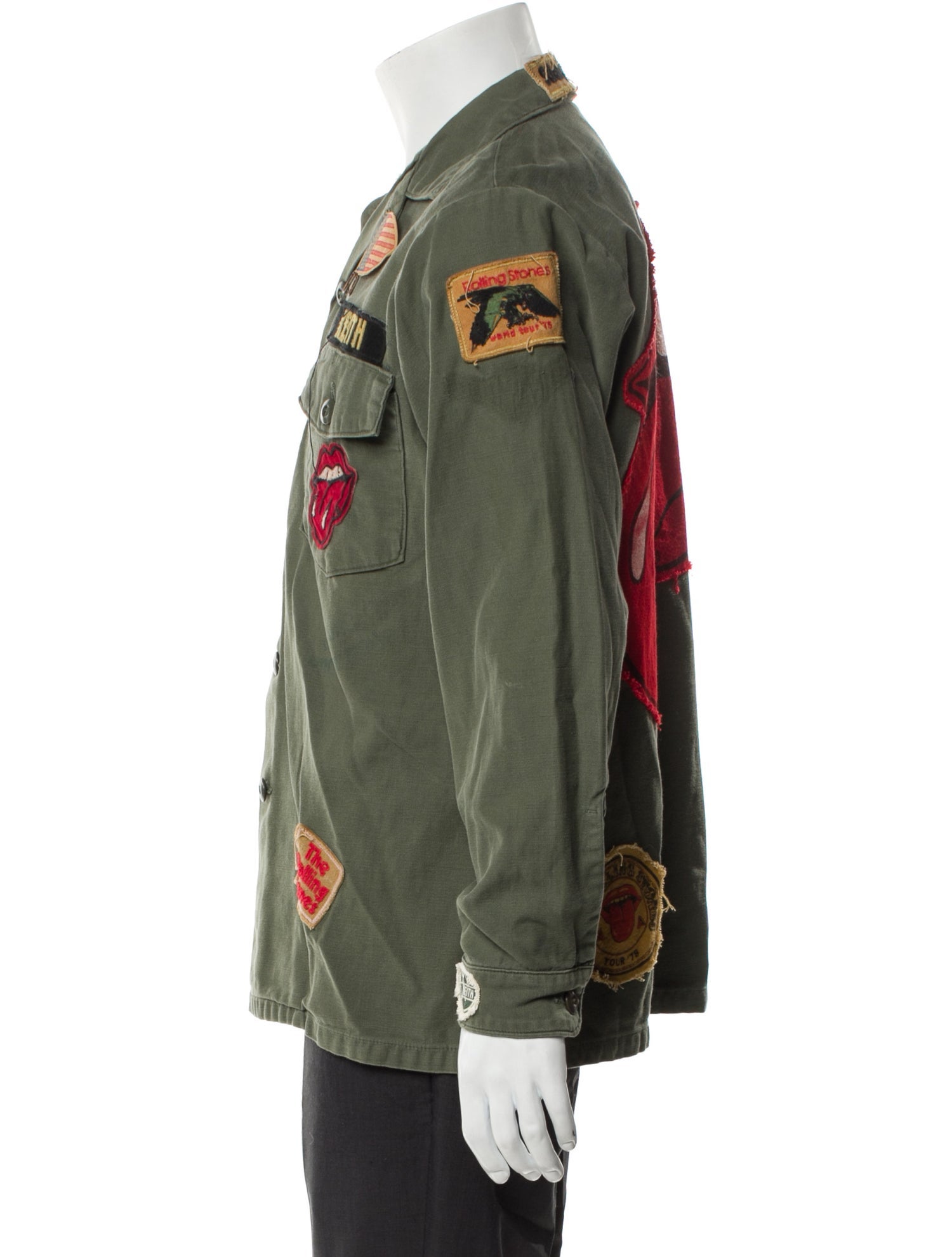 MadeWorn Graphic Print Utility Jacket