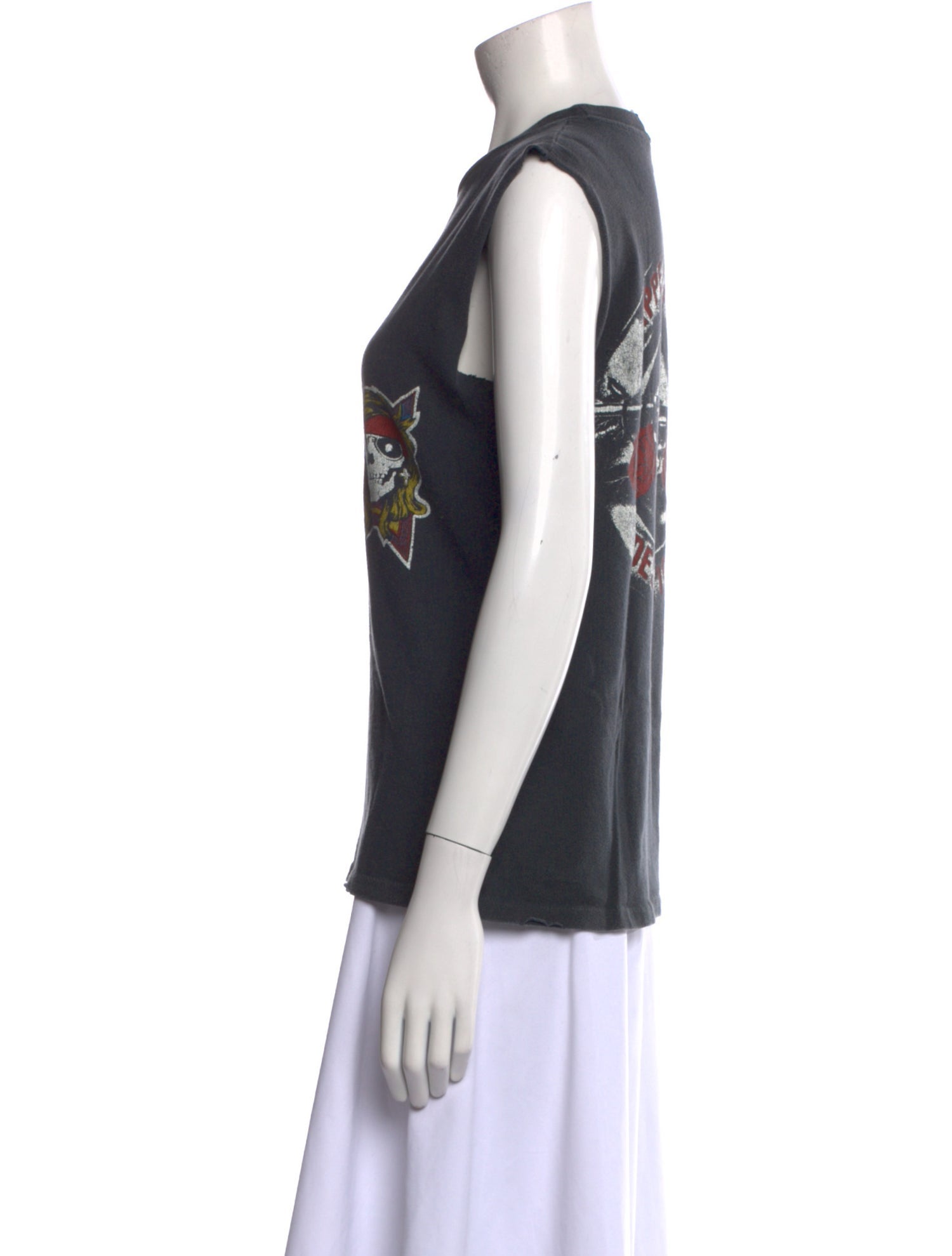 MadeWorn Graphic Print Crew Neck Top