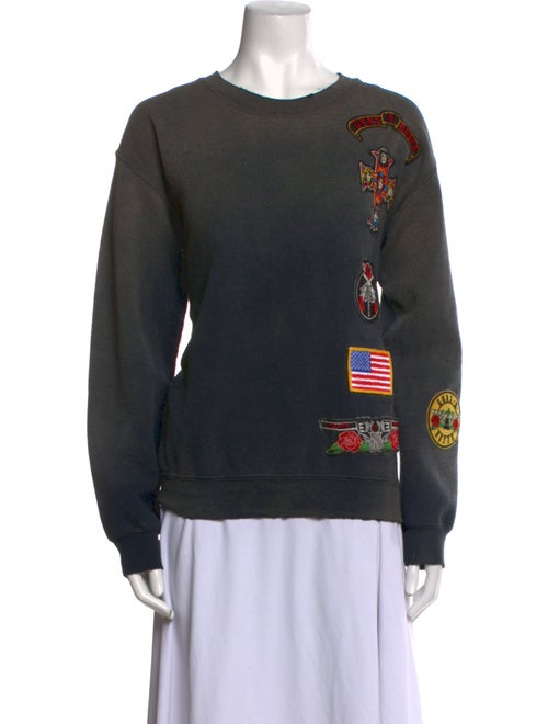 MadeWorn Graphic Print Crew Neck Sweatshirt