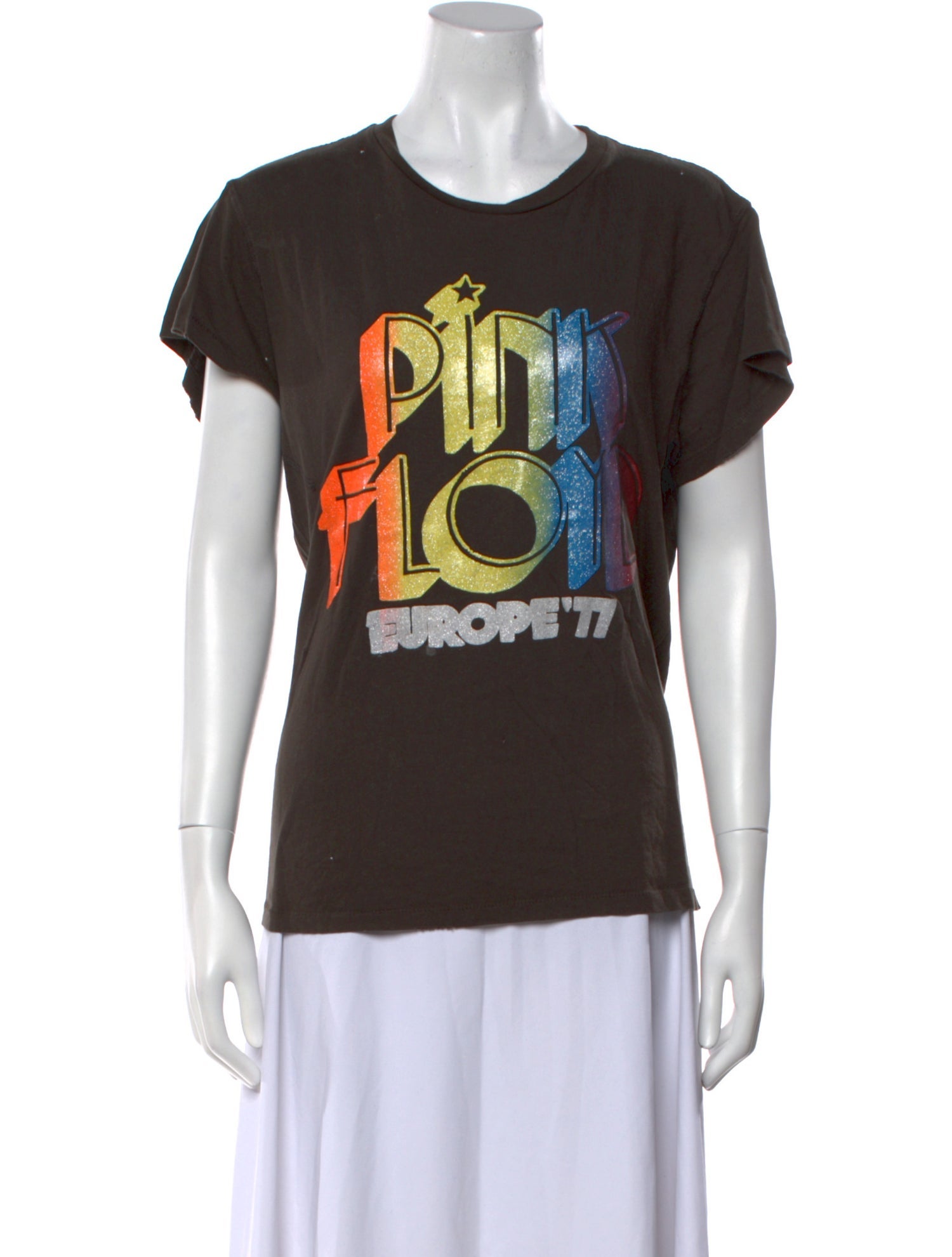 MadeWorn Graphic Print Crew Neck T-Shirt