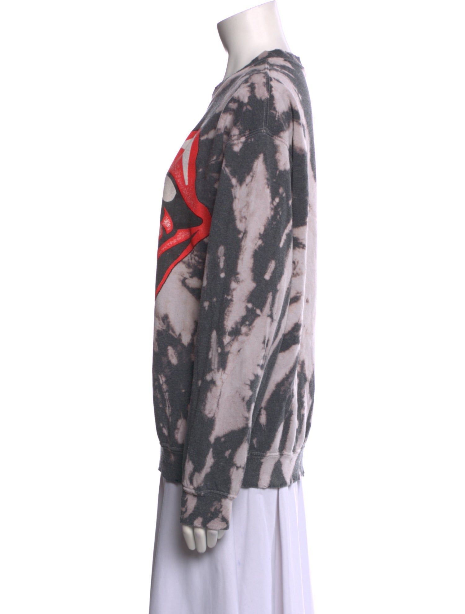 MadeWorn Printed Crew Neck Sweatshirt