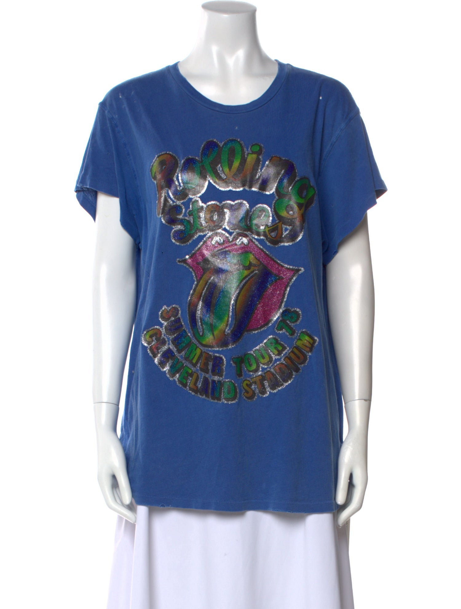 MadeWorn Graphic Print Crew Neck T-Shirt