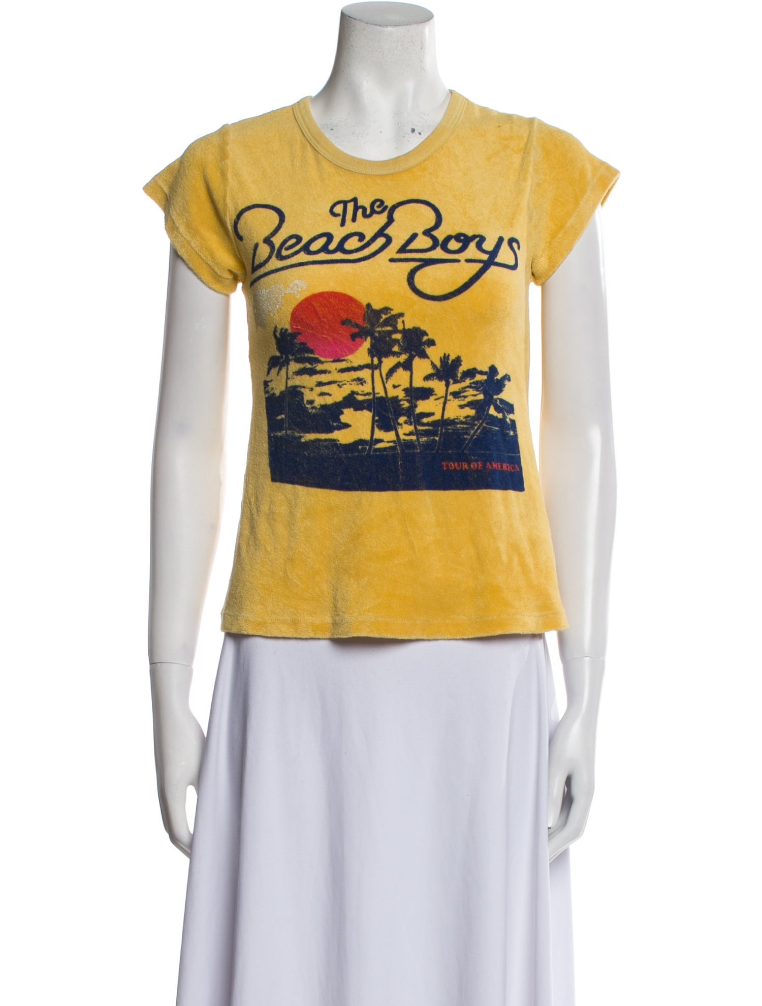 MadeWorn Graphic Print Crew Neck T-Shirt