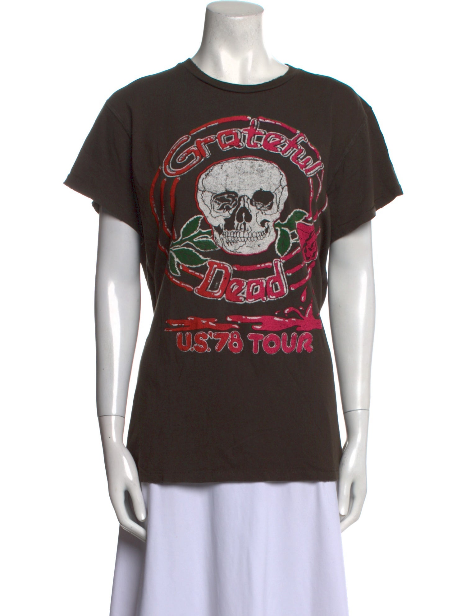 MadeWorn Graphic Print Crew Neck T-Shirt