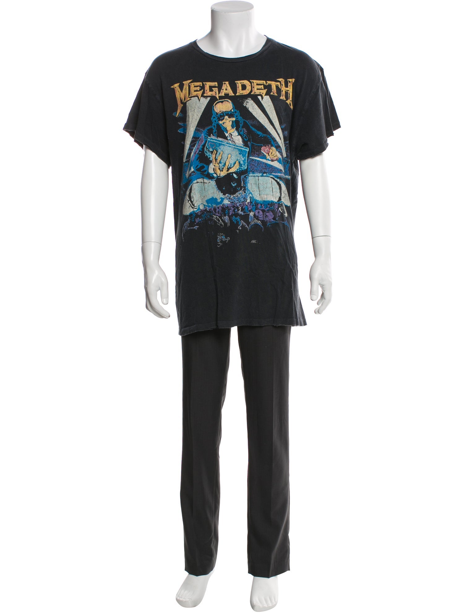 MadeWorn Graphic Print Crew Neck T-Shirt