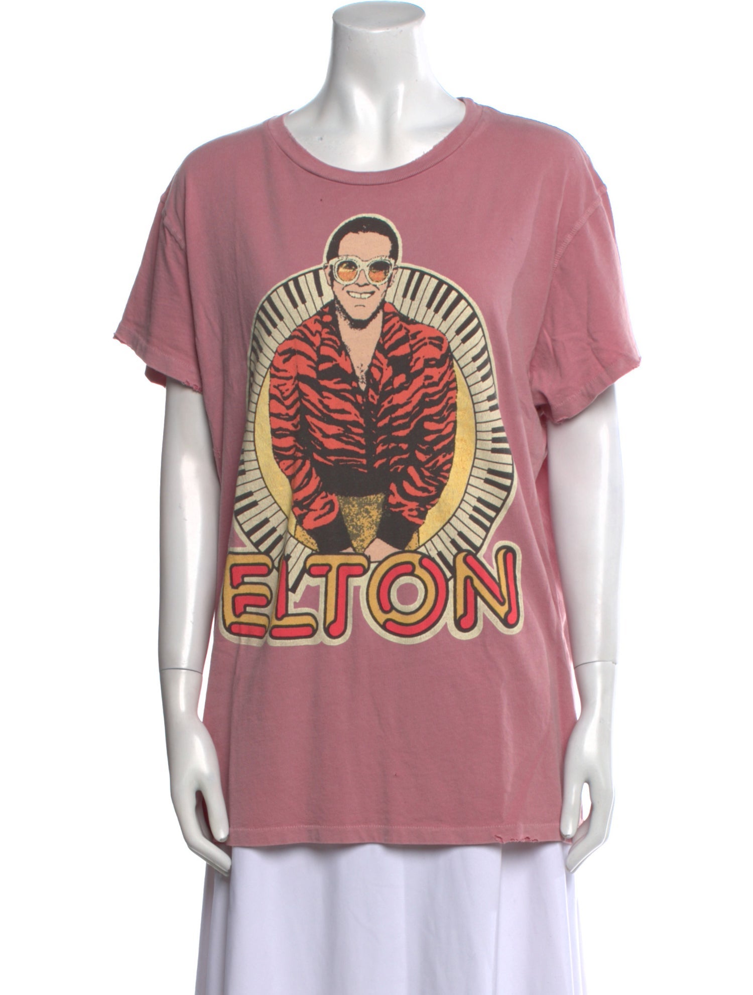 MadeWorn Graphic Print Crew Neck T-Shirt