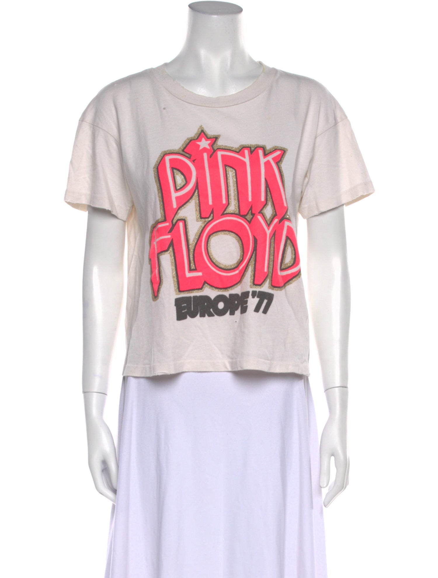 MadeWorn Graphic Print Crew Neck T-Shirt