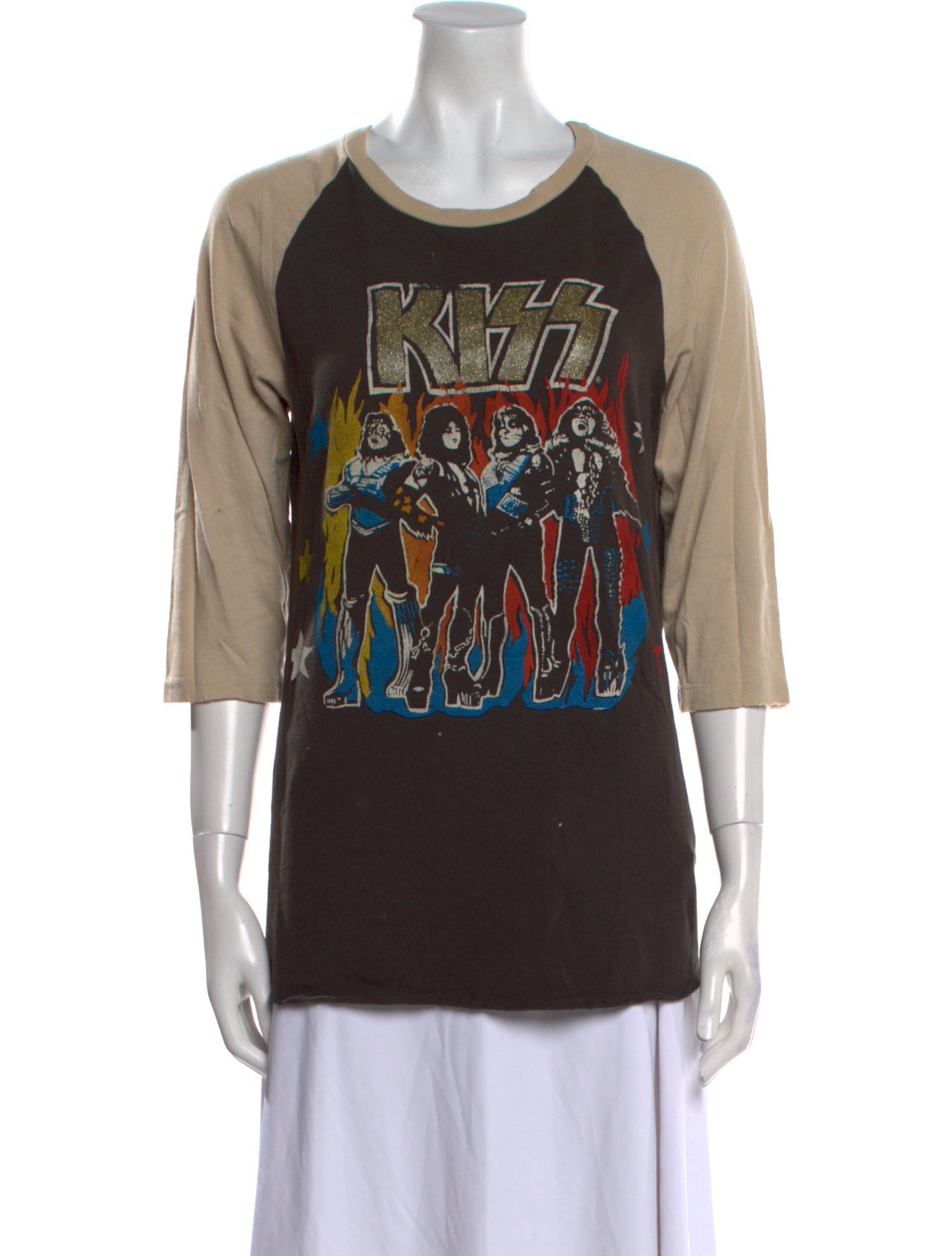 MadeWorn Graphic Print Crew Neck T-Shirt