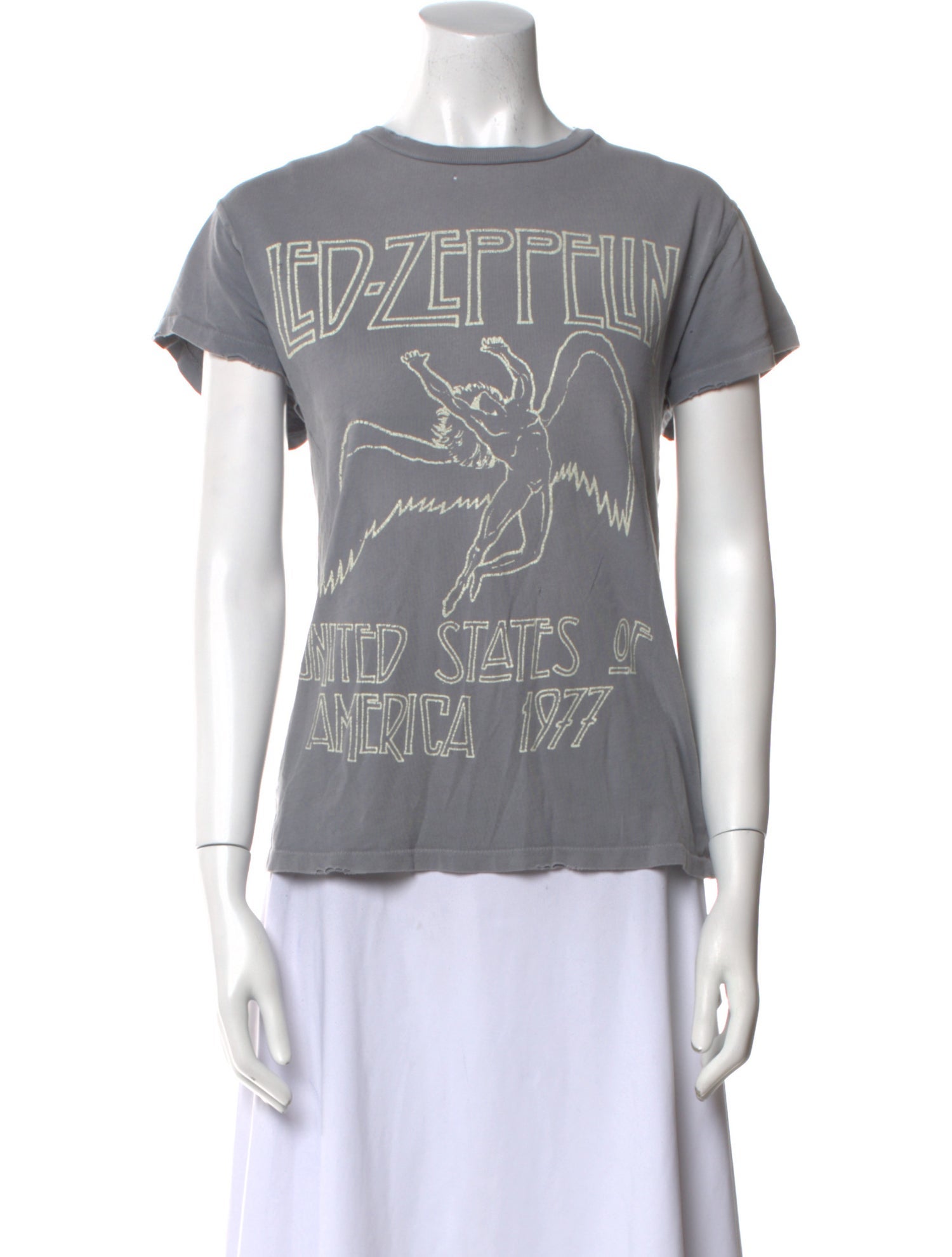 MadeWorn Graphic Print Crew Neck T-Shirt