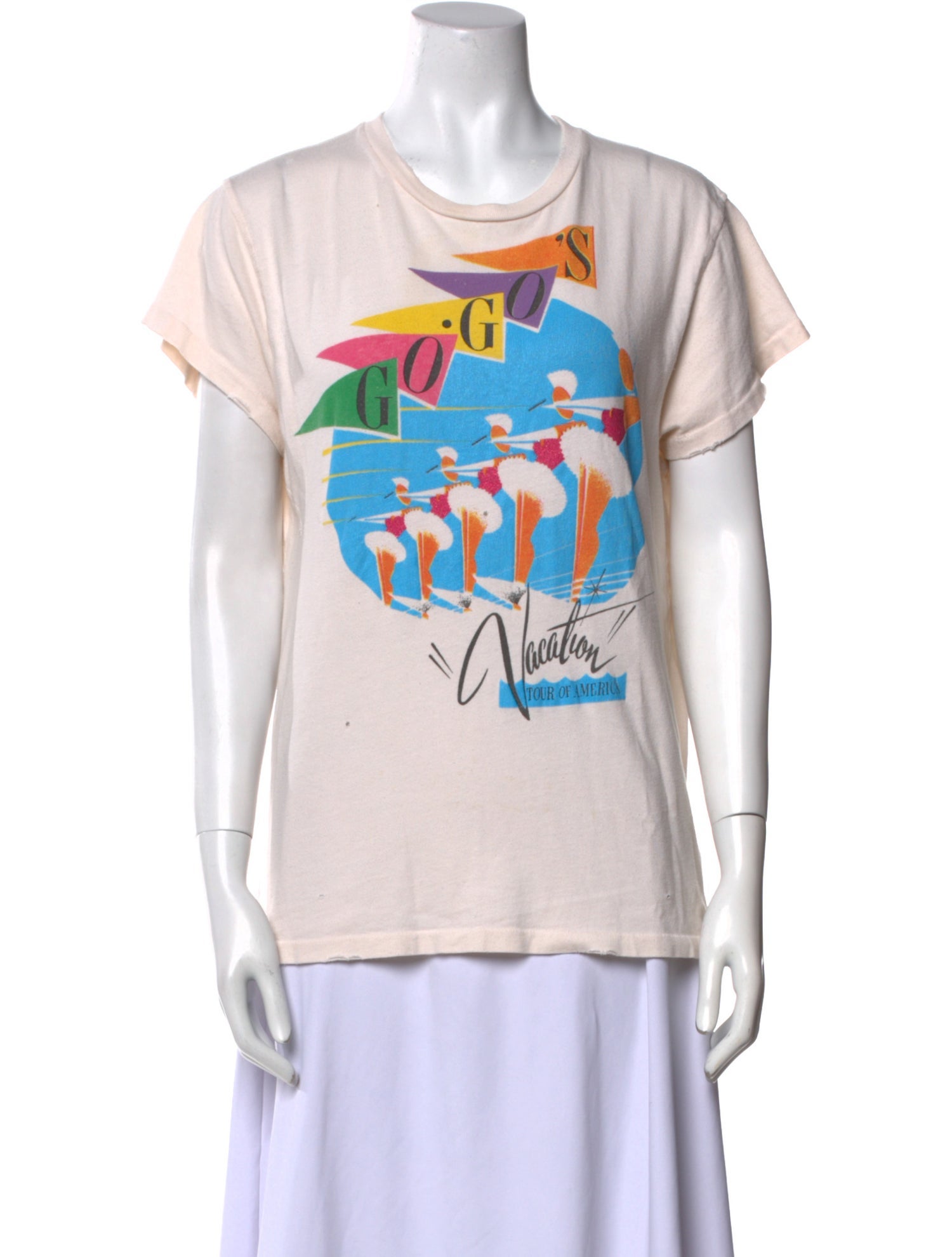 MadeWorn Graphic Print Crew Neck T-Shirt