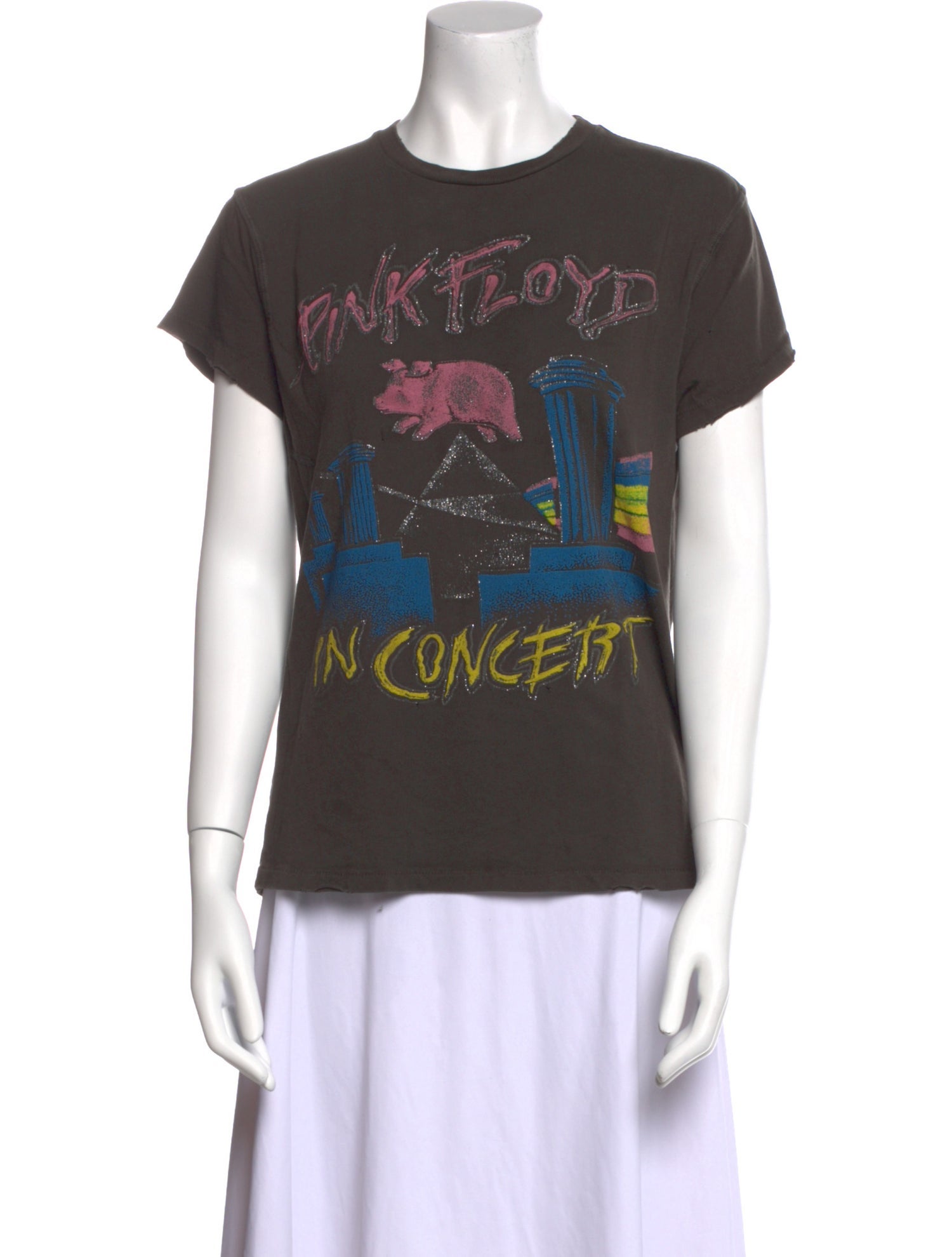 MadeWorn Graphic Print Crew Neck T-Shirt