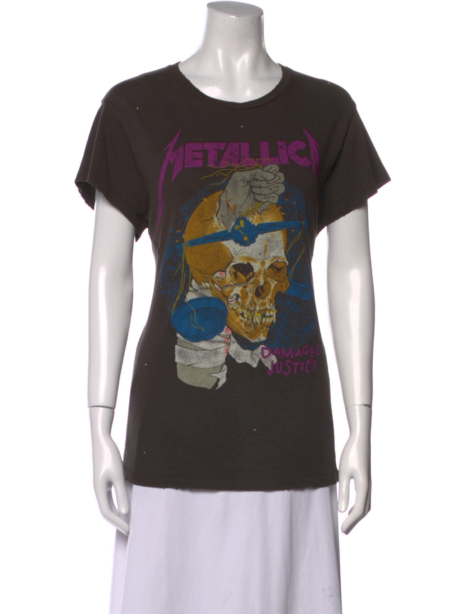 MadeWorn Graphic Print Crew Neck T-Shirt