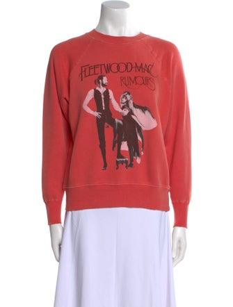 MadeWorn Graphic Print Crew Neck Sweatshirt