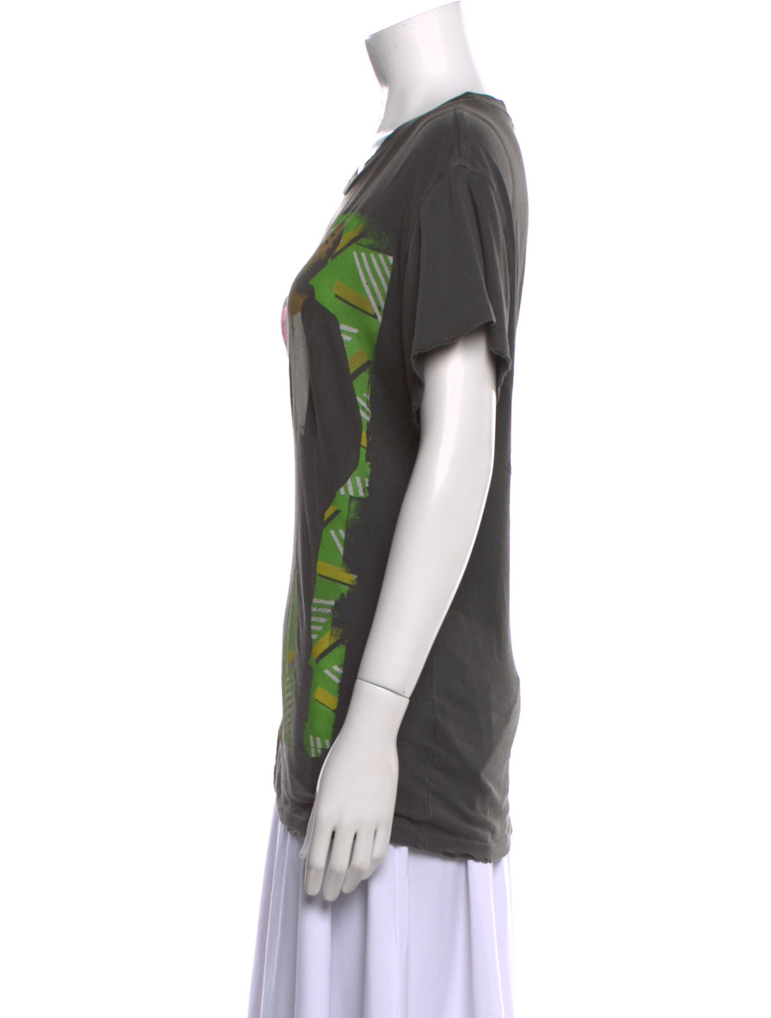 MadeWorn Graphic Print Crew Neck T-Shirt