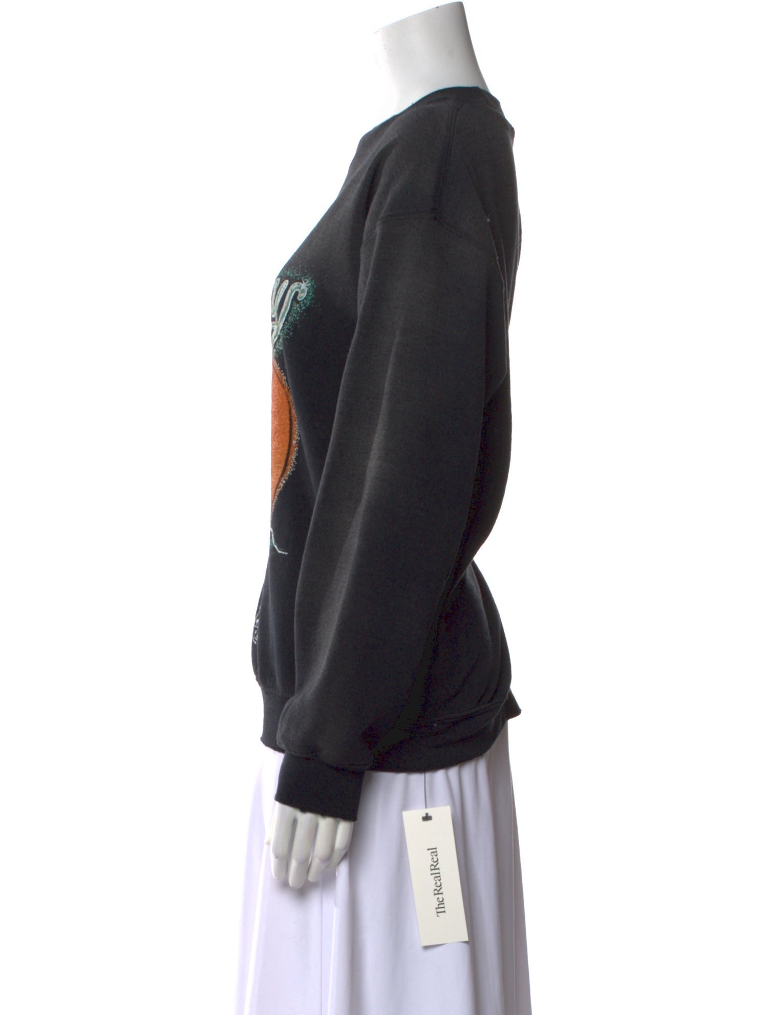 MadeWorn Graphic Print Crew Neck Sweatshirt