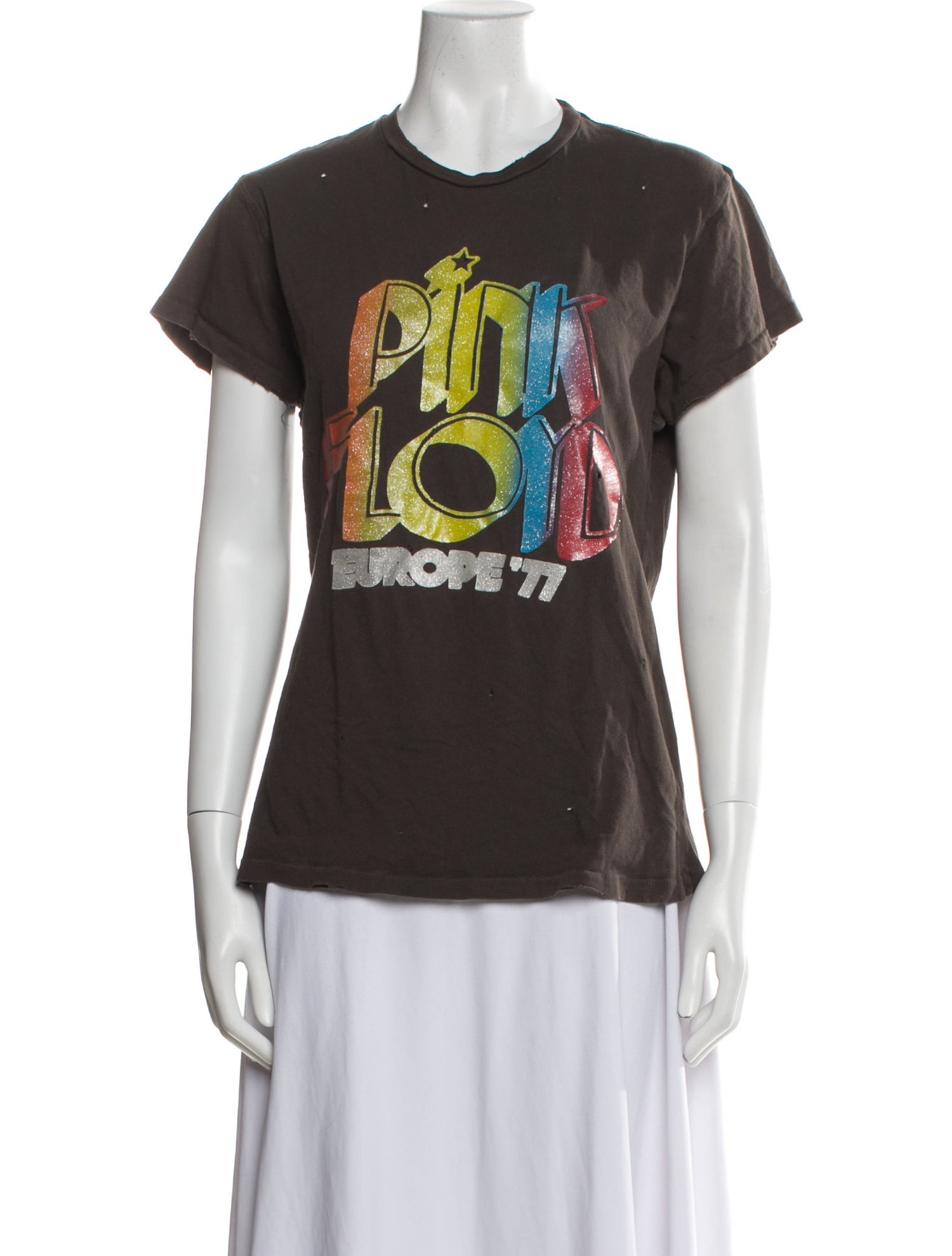 MadeWorn Graphic Print Crew Neck T-Shirt