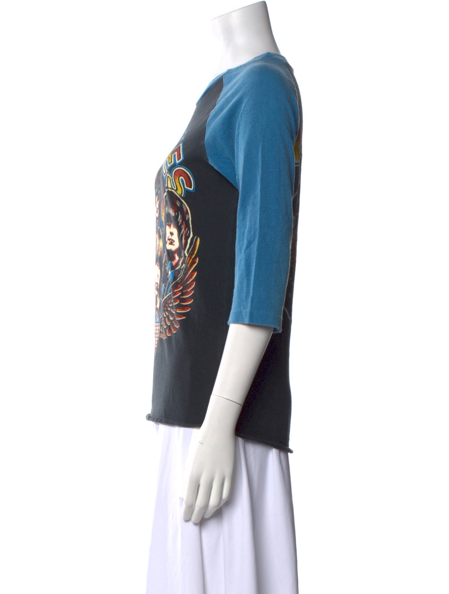 MadeWorn Graphic Print Crew Neck T-Shirt