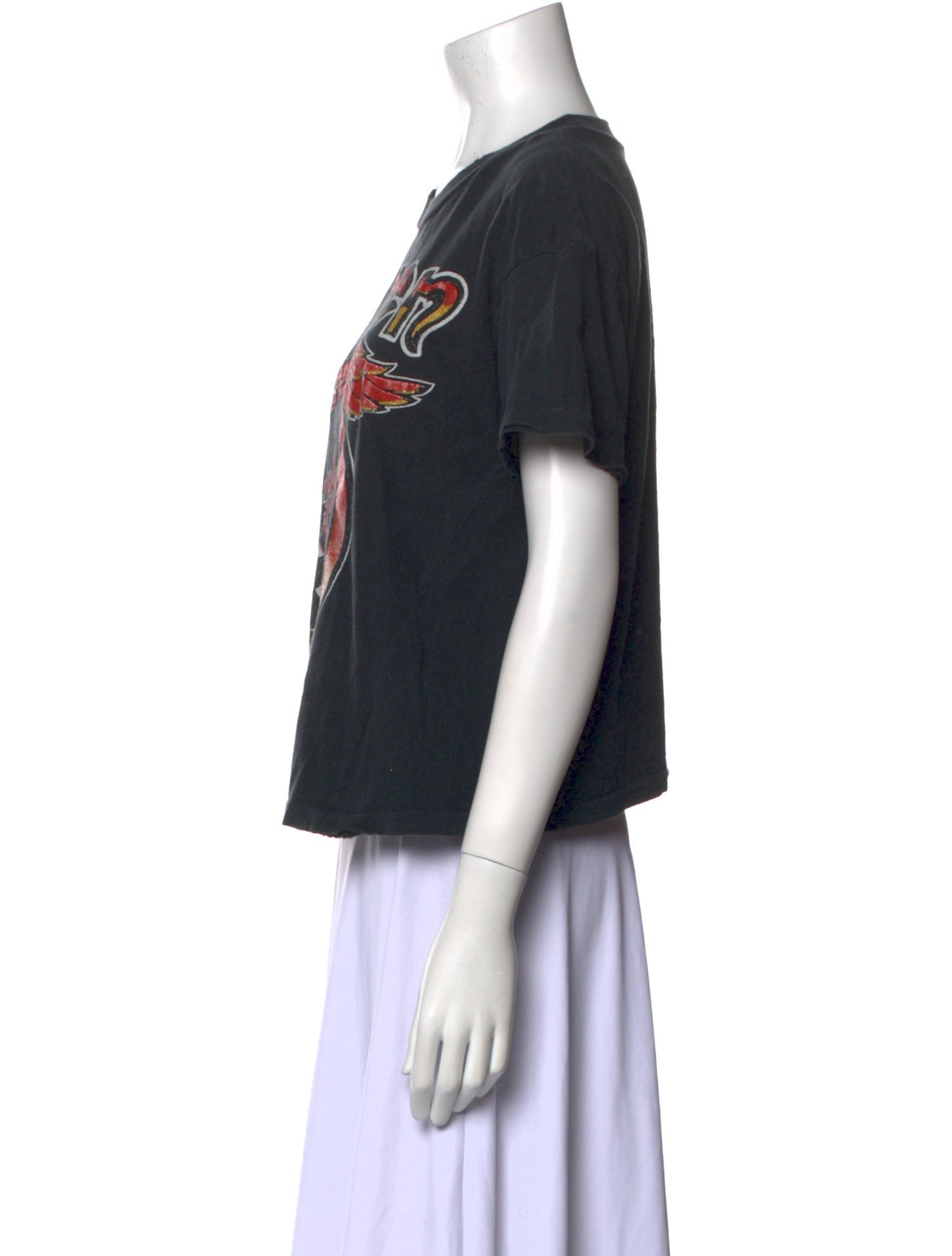 MadeWorn Graphic Print Crew Neck T-Shirt