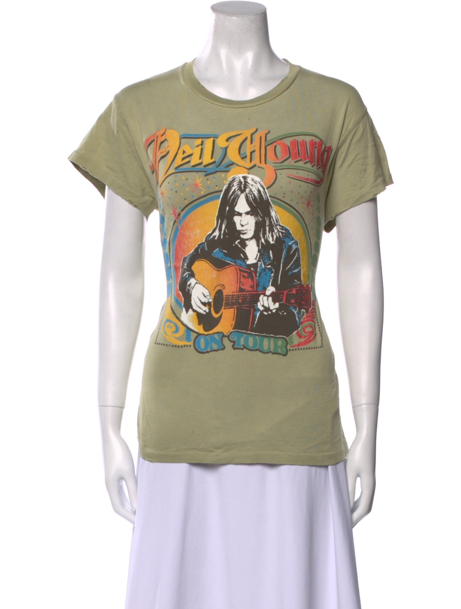 MadeWorn Graphic Print Crew Neck T-Shirt