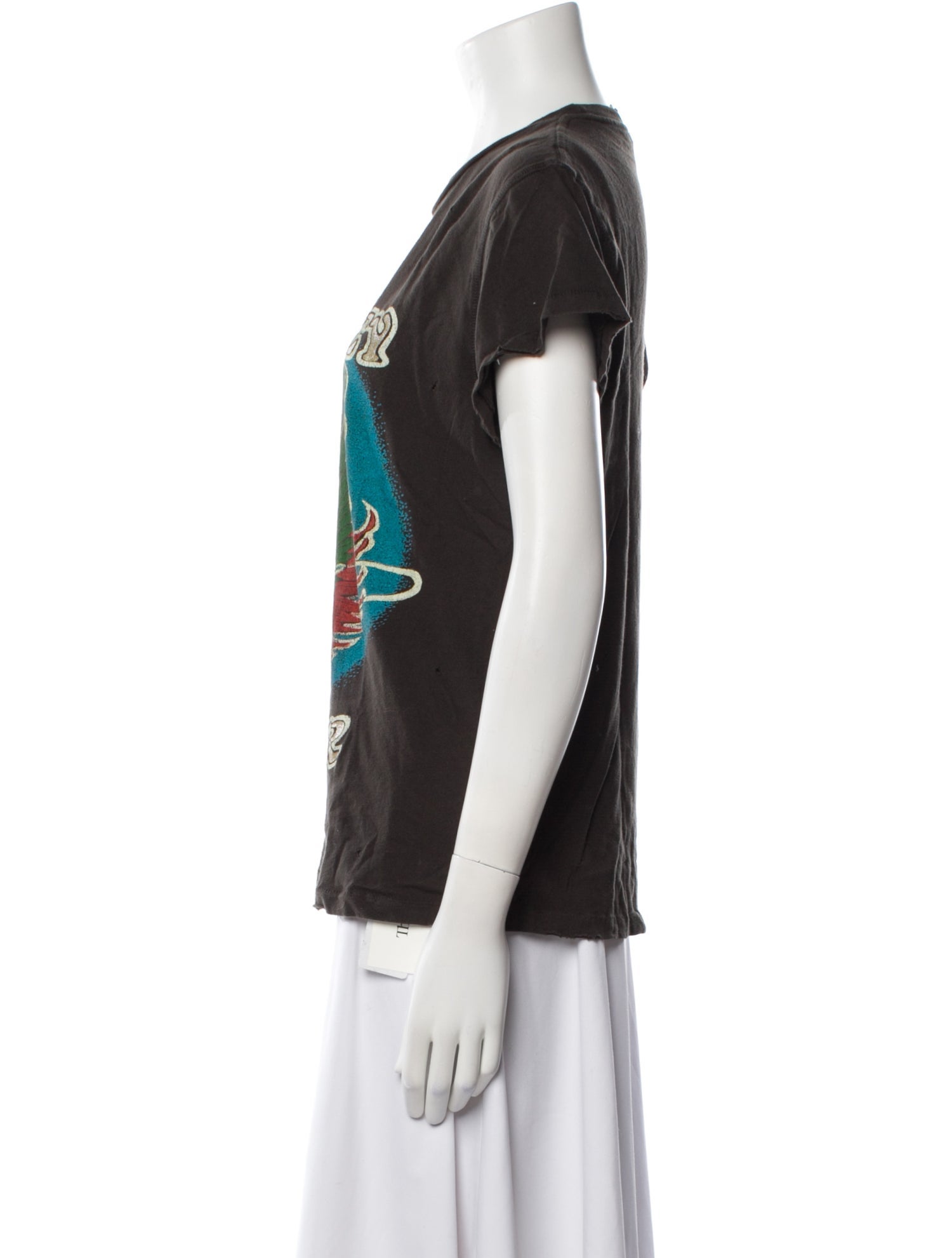 MadeWorn Graphic Print Crew Neck T-Shirt