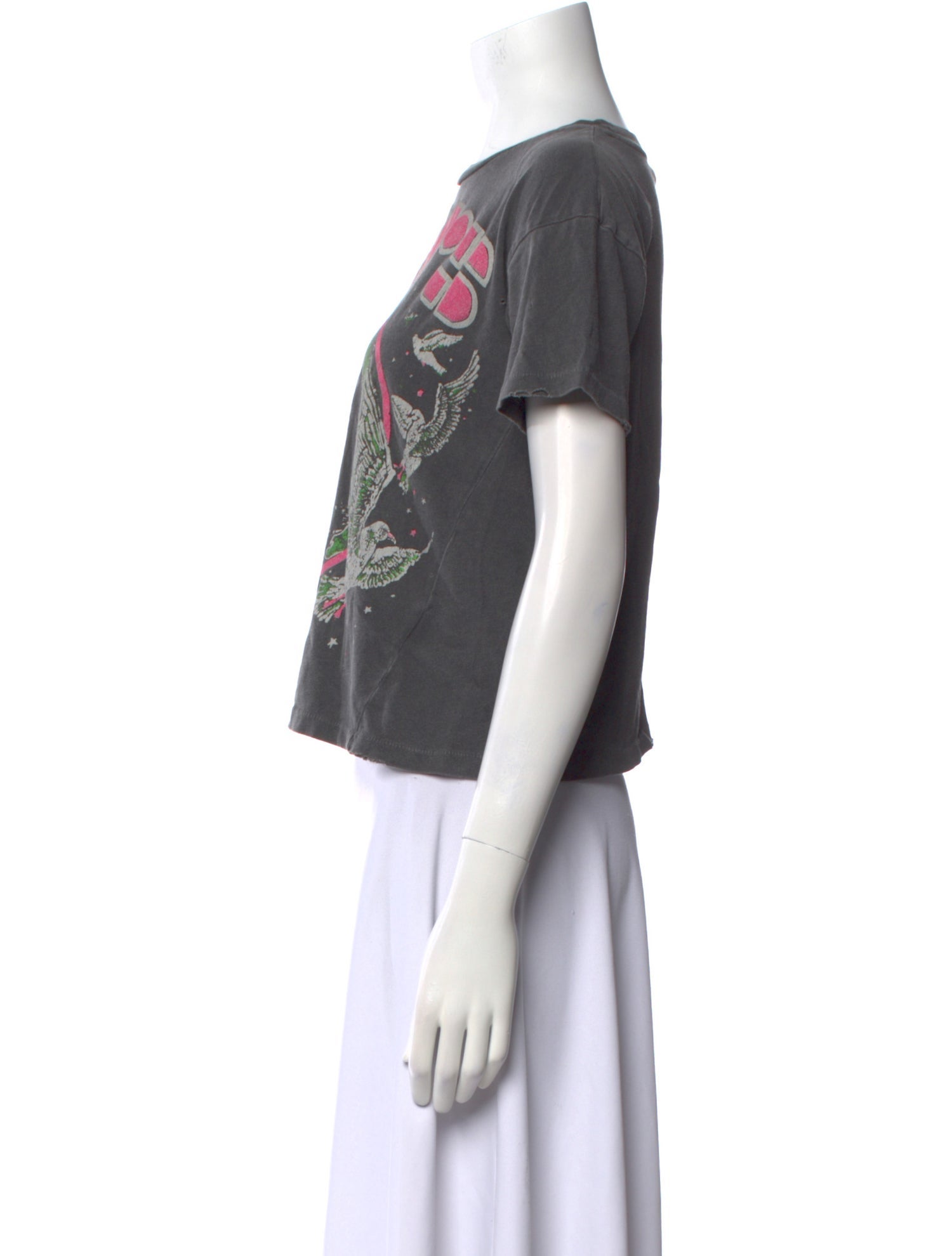 MadeWorn Graphic Print Crew Neck T-Shirt