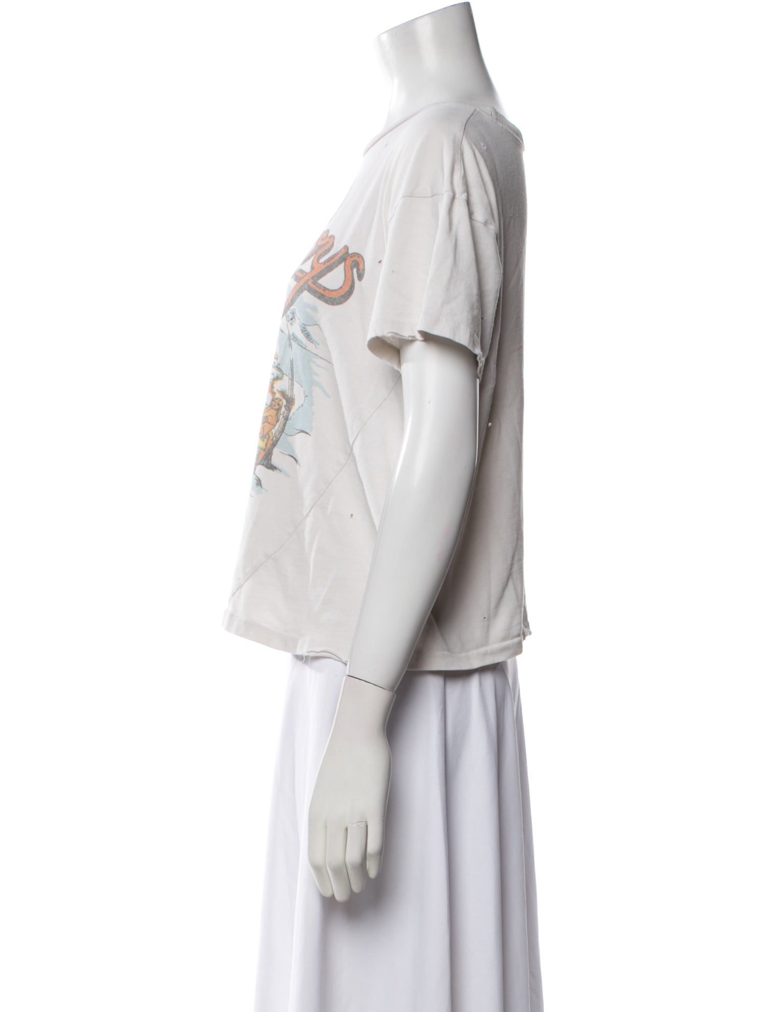 MadeWorn Graphic Print Crew Neck T-Shirt