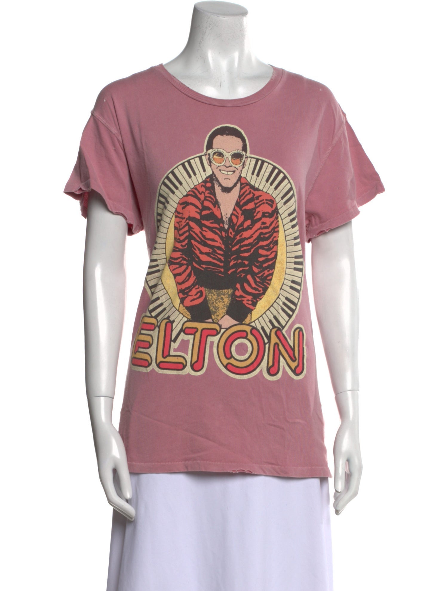 MadeWorn Graphic Print Crew Neck T-Shirt