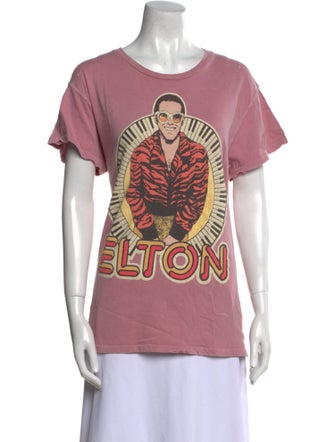 MadeWorn Graphic Print Crew Neck T-Shirt