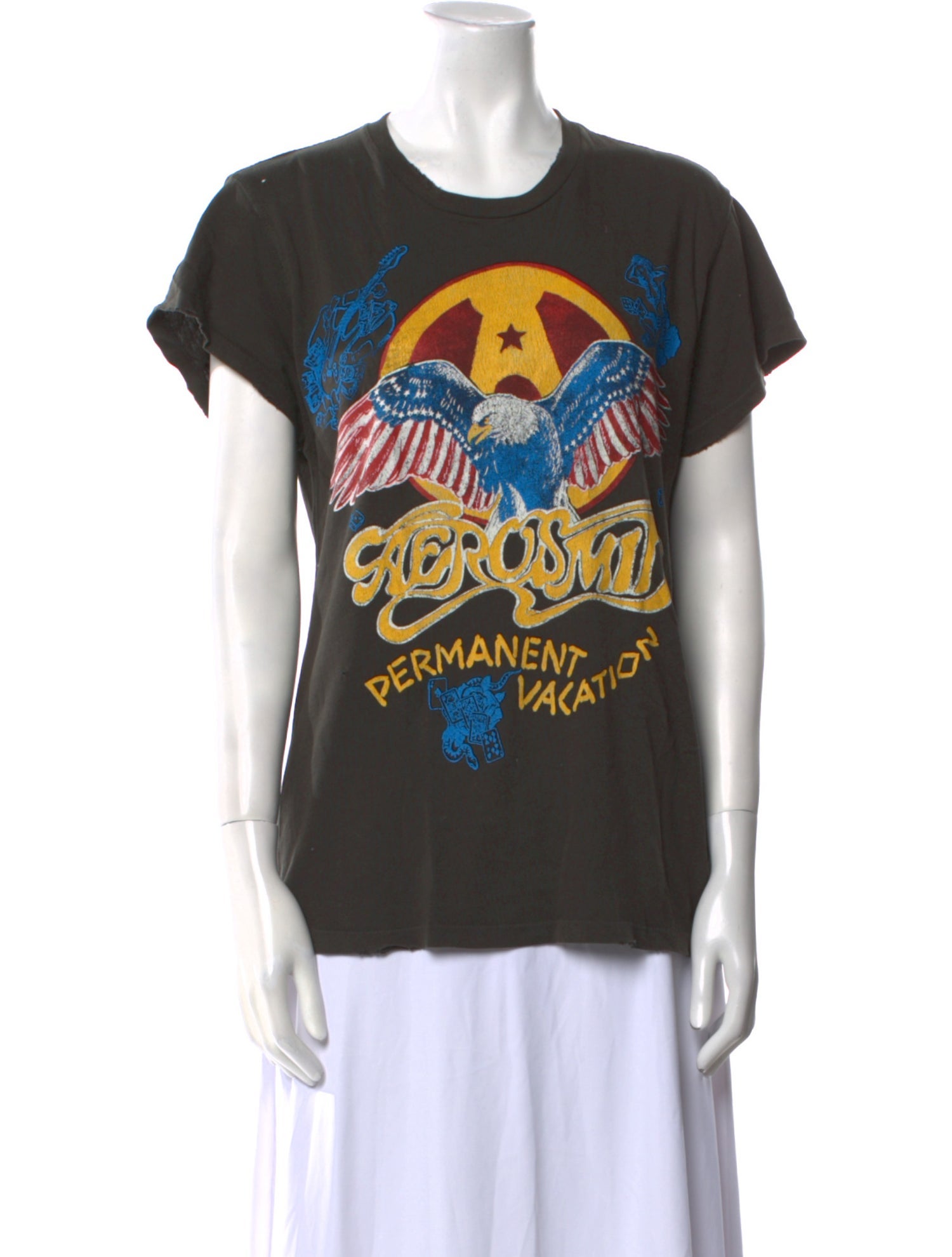 MadeWorn Graphic Print Crew Neck T-Shirt