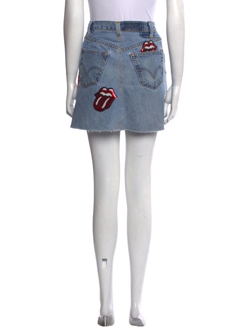 MadeWorn Distressed Accents Mini Skirt