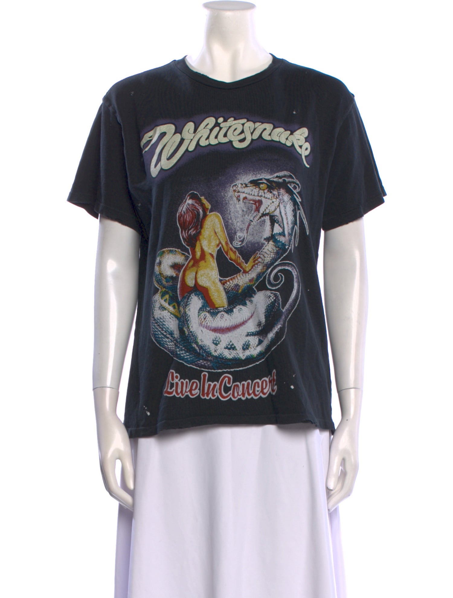 MadeWorn Graphic Print Crew Neck T-Shirt