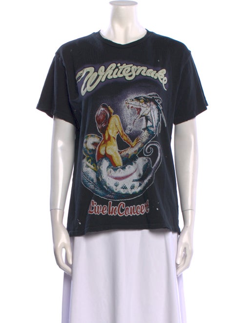 MadeWorn Graphic Print Crew Neck T-Shirt