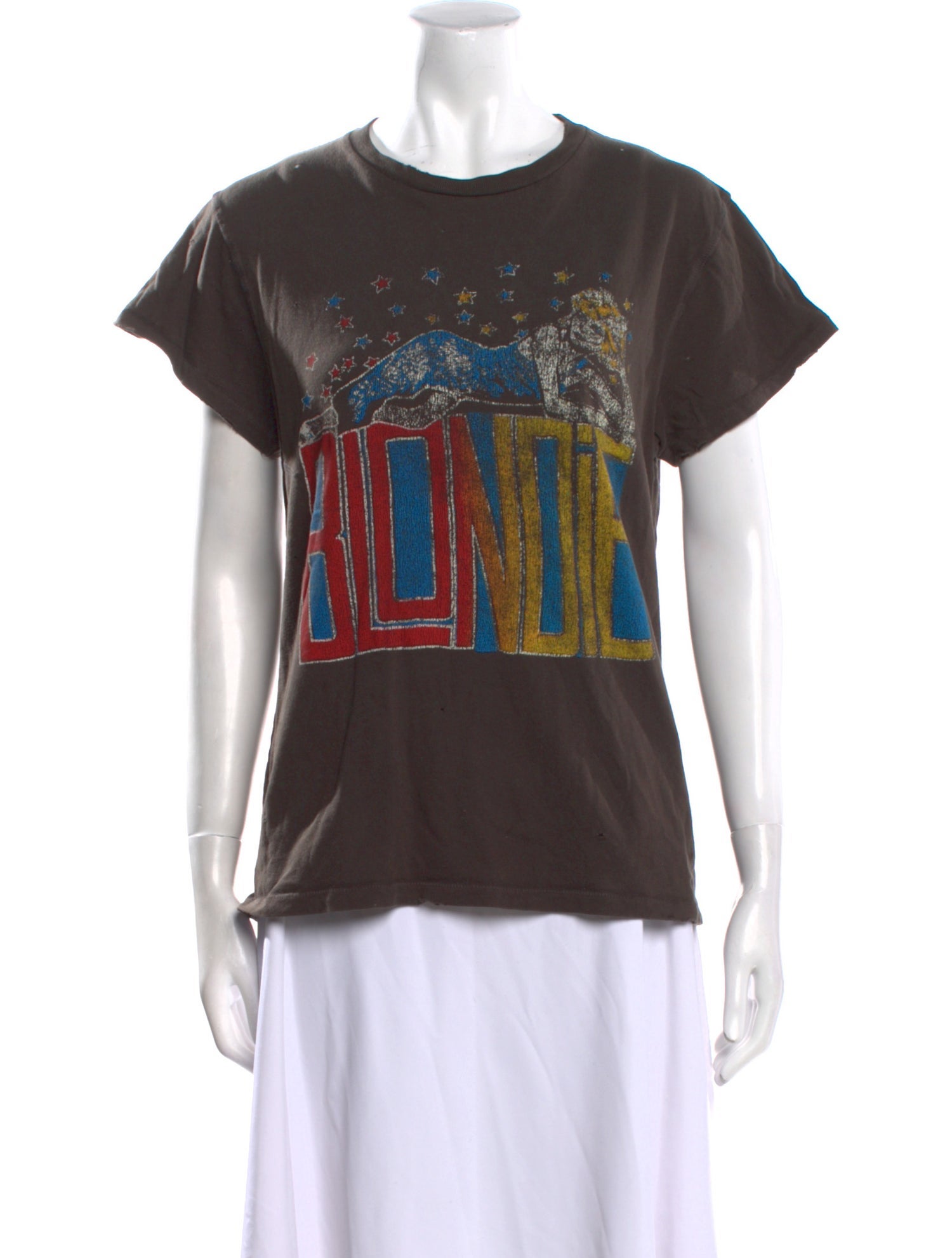 MadeWorn Graphic Print Crew Neck T-Shirt