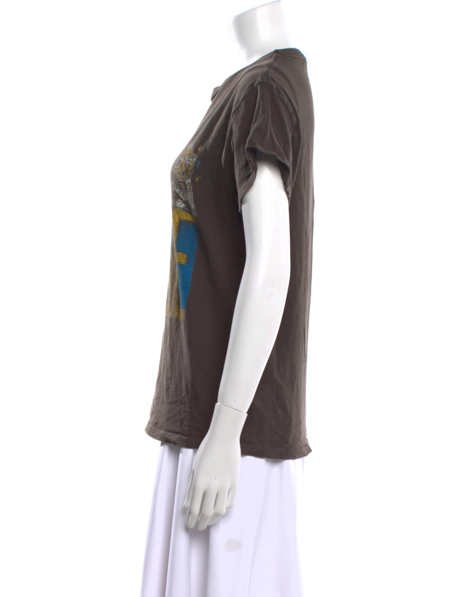 MadeWorn Graphic Print Crew Neck T-Shirt