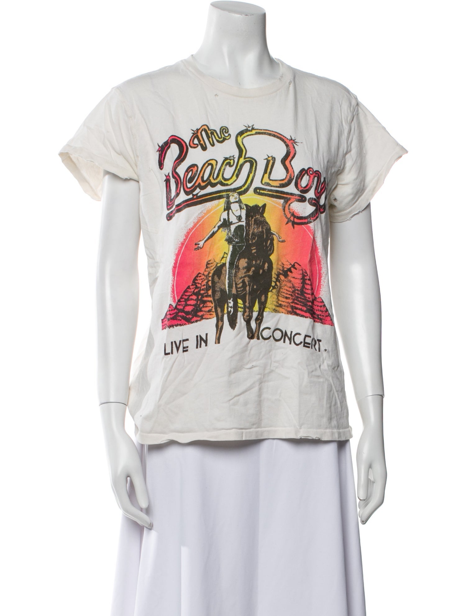 MadeWorn Graphic Print Crew Neck T-Shirt