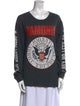 MadeWorn Graphic Print Scoop Neck Sweatshirt