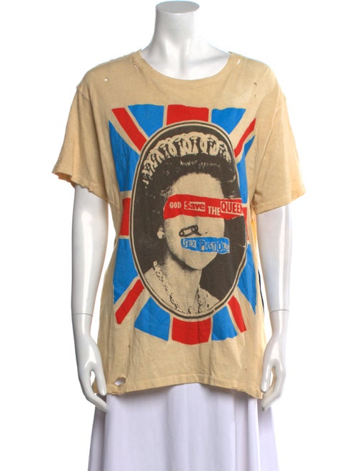 MadeWorn Graphic Print Crew Neck T-Shirt