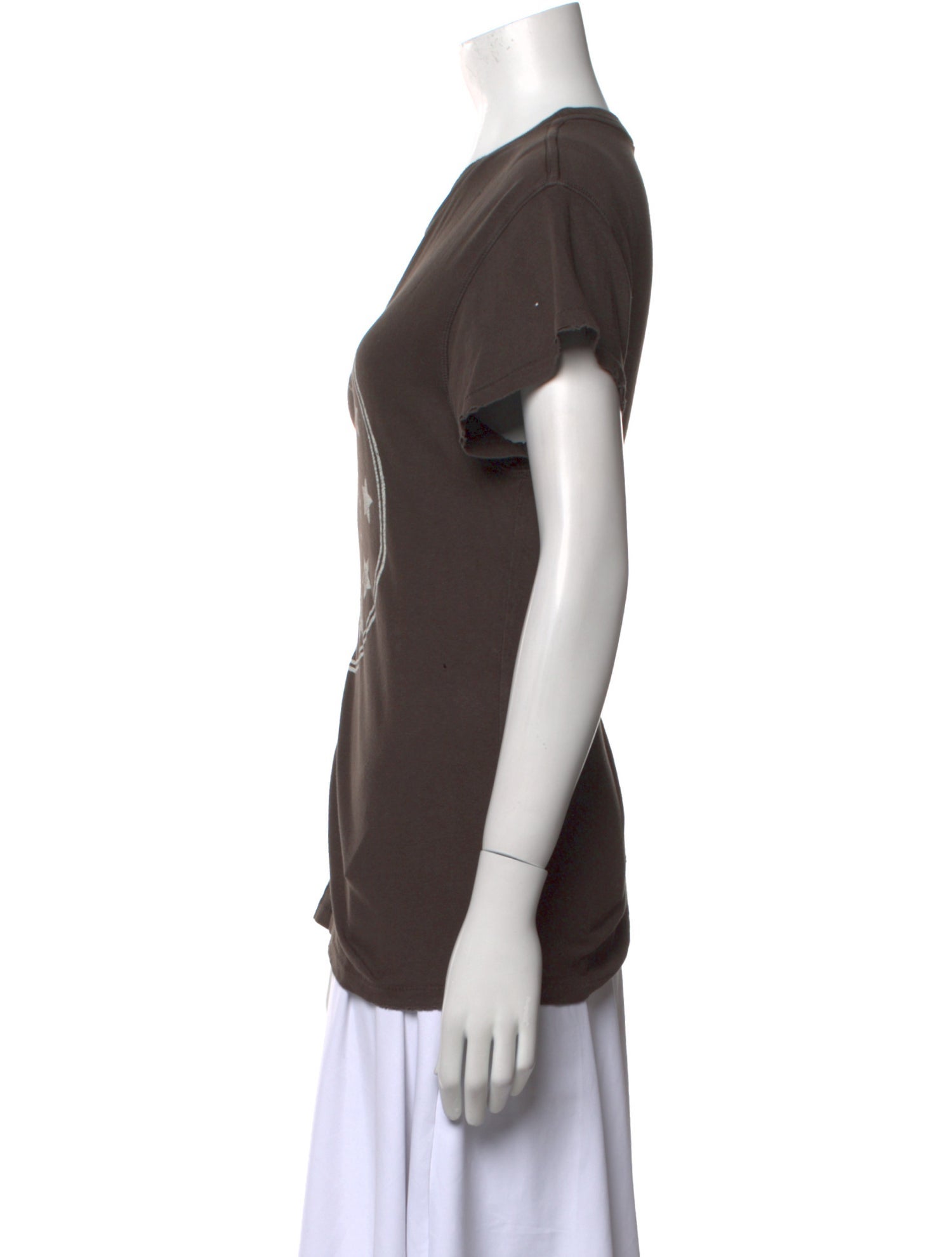 MadeWorn Graphic Print Crew Neck T-Shirt