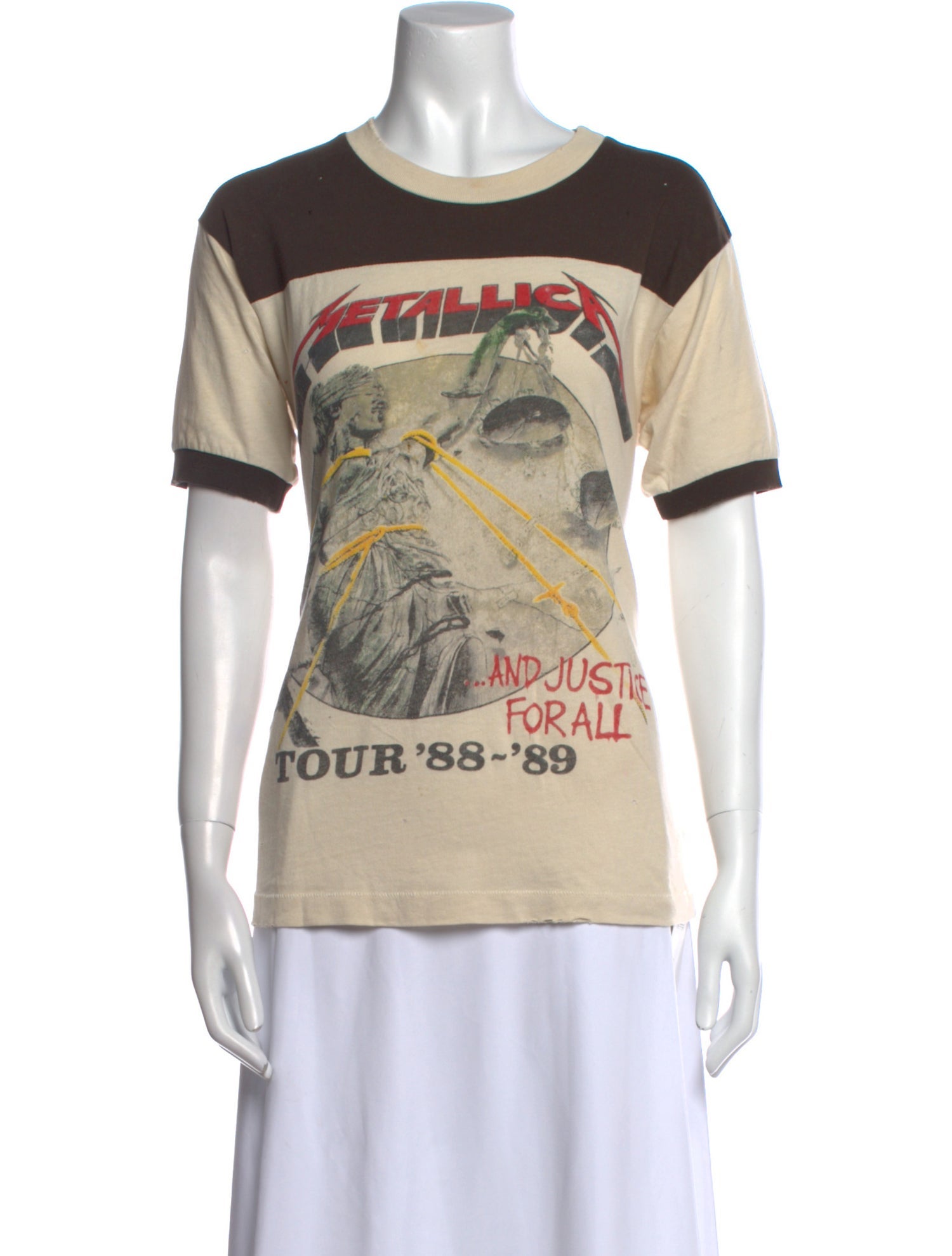 MadeWorn Graphic Print Crew Neck T-Shirt