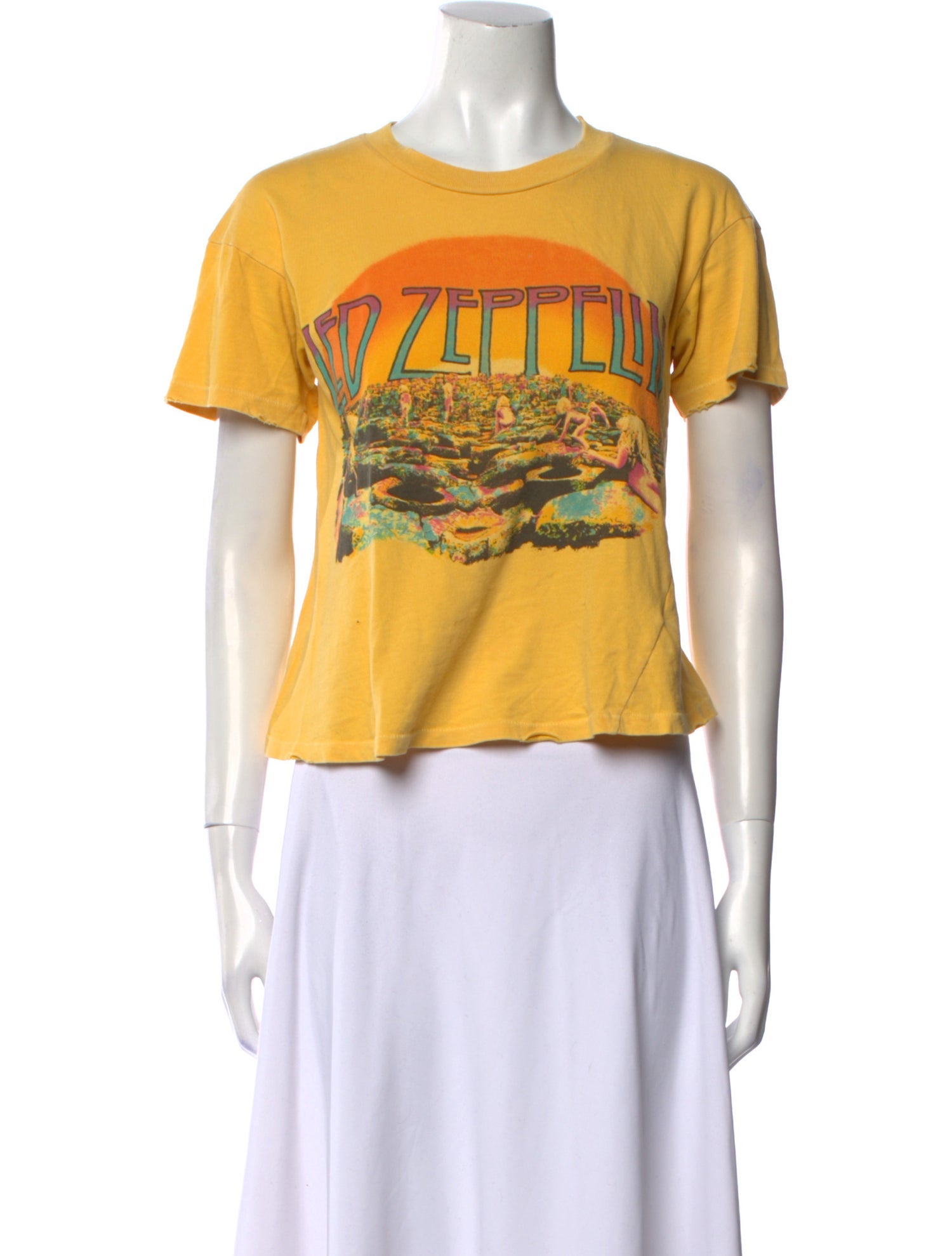 MadeWorn Graphic Print Crew Neck T-Shirt