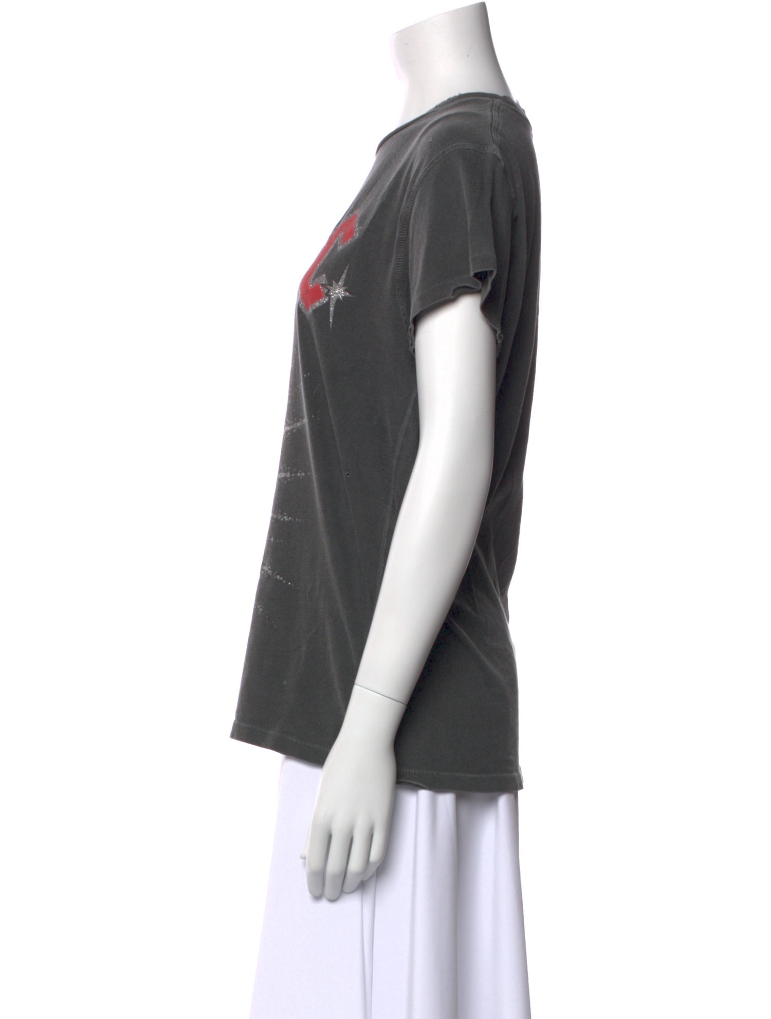 MadeWorn Graphic Print Crew Neck T-Shirt