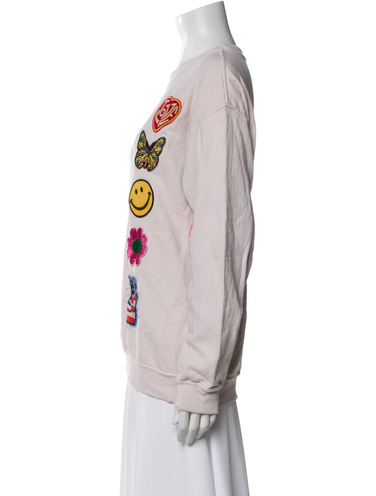 MadeWorn Graphic Print Crew Neck Sweater